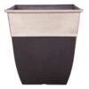 'Hendrix' Tall Square Planter 43cm (17in) Champagne Top 2 'Hendrix' Tall Square Planter 43cm (17in) Champagne Top -Garden Plants Sales 130376