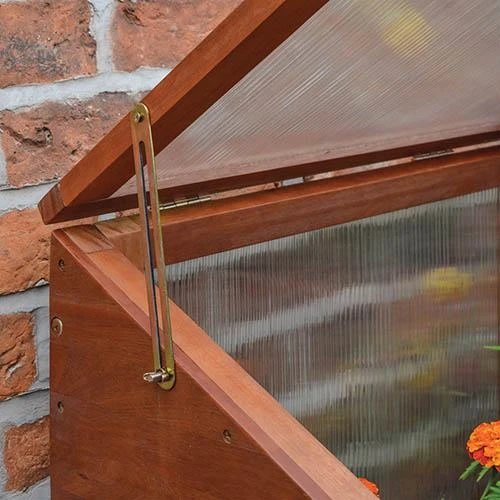 Hardwood Mini Greenhouse 5 Hardwood Mini Greenhouse - Image 3