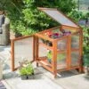 Hardwood Coldframe -Garden Plants Sales 160479
