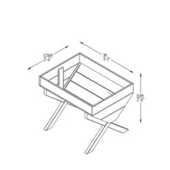 Kitchen Garden Trough 7 Kitchen Garden Trough -Garden Plants Sales 161032 2