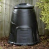 Black Compost Bin With Base Plate - 220 Litre -Garden Plants Sales 161315
