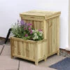 Parcel Safe Store With Planter -Garden Plants Sales 161418