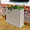 Tall Rattan Planter In Natural Weave 1 Tall Rattan Planter In Natural Weave -Garden Plants Sales 161445