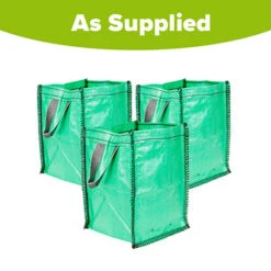 Pack Of 3 X 45L Garden Tidy/Grow Bags -Garden Plants Sales 200260 2